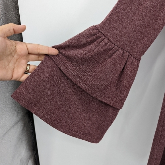 LOFT Bell Long Sleeve Dress - Picture 4 of 7